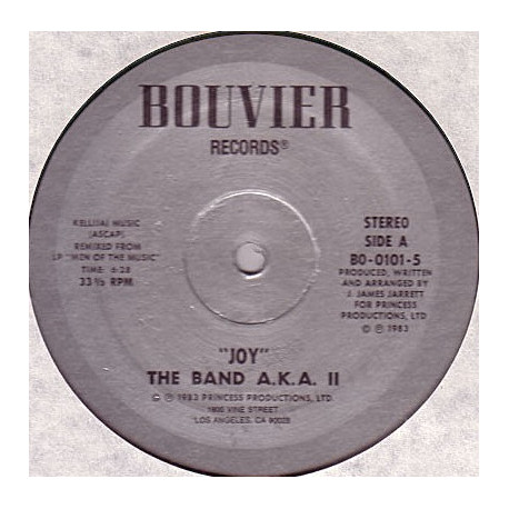 Band A.K.A. - Joy (Long Version / Instrumental)  Unplayed Original US Pressing