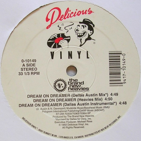 Brand New Heavies - Dream On Dreamer (Morales Mix / Morales Reprise / Angel Mix / Dallas Austin Mix / Heavies Mix / DA Inst)