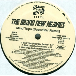 Brand New Heavies - Mind Trips (Superstar Remix / Durham Remix / Durham Inst / Brand New Heavies Remix) / Bang (Promo)
