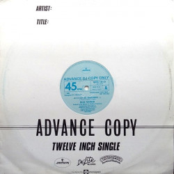 Blue Feather - Let It Out (MF Mastermix / Extended Mix) Unplayed Vinyl Promo