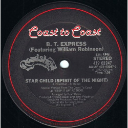 B.T. Express - This Must Be The Night For Love (Special Mix) / Star Child (Special Mix) Unplayed US Pressing