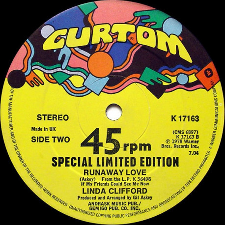 Linda Clifford - Runaway Love (Long Version) / If My Friends Could See Me Now
