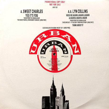 Sweet Charles - Yes Its You / Lynn Collins - Think (About It) / Rock Me Again & Again (Vinyl Promo)