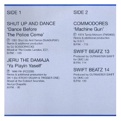 Commodores - Machine Gun (O.S.T Rework) / Jeru The Damaja - Ya Playin Yaself (SK1 Remix) / Cutmasters Swift - Beats 13, 14