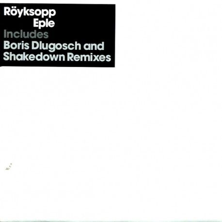 Royksopp - Eple (Boris Dlugosch & Michi's Eplistic Scratch Attack / Shakedown Remix) Vinyl Promo