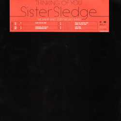 Sister Sledge - Thinking Of You (DJ Double Promo) Original Re-Touch / 3 Dave Lee Remixes / 3 Ramp Remixes