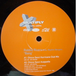 Rhythm Bangers - Bang (Chicco Secci Hurricane Club Mix / Acappella) Vinyl Promo