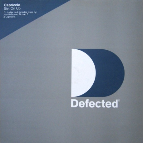Capriccio - Get On Up (3 Jazz N Groove Mixes / 2 Richard F Mixes / 3 Capriccio Mixes / Acappella) Double Vinyl