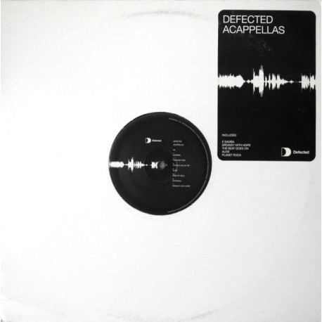 Defected Acappellas - Black (E Samba / Free My Soul / Planet Rock / The Beat Goes On / Baila / Cant Get Away) 14 tracks