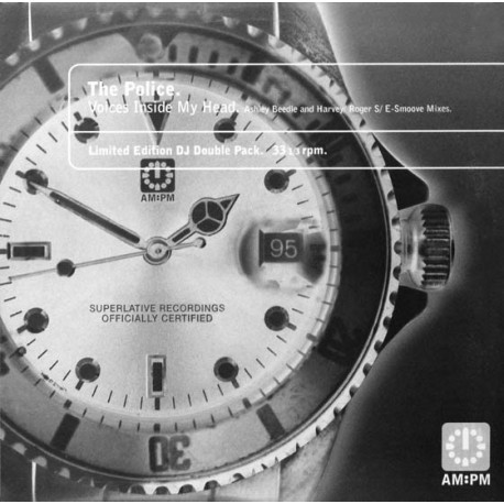 Police - Voices Inside My Head (Double Promo) 2 Ashley Beedle Mixes / 3 Roger S Mixes / E Smoove Mix / DJ Harvey Mix / Acappella