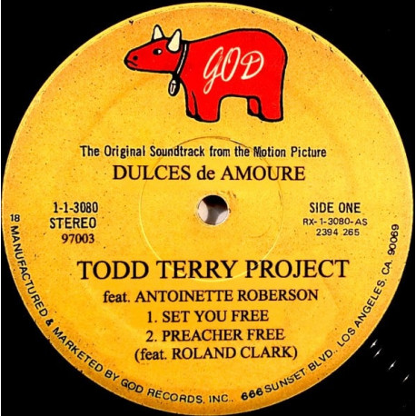 Todd Terry Project  - Set You Free (Remix Feat Shawnee Taylor / Mix Feat Antoinette Roberson / Preacher Free Feat Roland Clark)