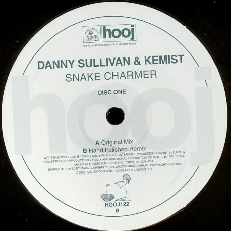 Danny Sullivan & Kemist - Snake Charmer (Original Mix / Hand Polished Remix)