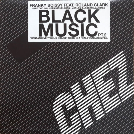 Franky Boissy Feat Roland Clark - Black Music Part 2 (Miguel Migs Salted Re-Rub / Blackappella / House Musicappella)