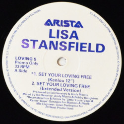 Lisa Stansfield - Set Your Loving Free (KenLou 12" Mix / Extended Version) / Make Love To Ya (The Floor Mix / Light Me Up Mix)