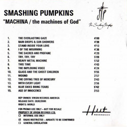 (CD) Smashing Pumpkins - Machina / The machine of God (15 Track CD Promo)