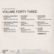 (CD) The White Disc Volume Forty Three (9 Track CD)
