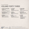 (CD) The White Disc Volume Forty Three (9 Track CD)