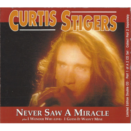 (CD) Curtis Stigers - Never Saw A Miracle / I Wonder Why / I Guess It Wasn't Mine / You're All That Matters To Me (2CD)