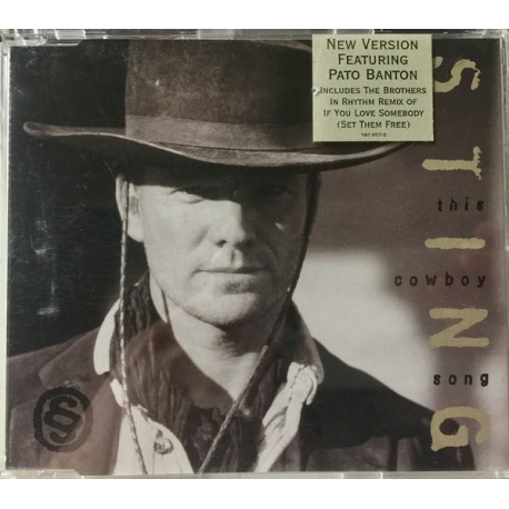 (CD) Sting - This Cowboy Song / If You Love Somebody Set Them Free / Demolition Man