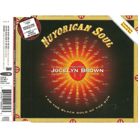 (CD) Nuyorican Soul Featuring Jocelyn Brown - I Am Black Gold Of The Sun (MAW Remix / 4 Hero Remix) / Runaway