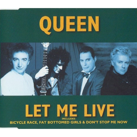 (CD) Queen - Let Me Live / Fat Bottom Girls / Bicycle Race / Don't Stop Me Now