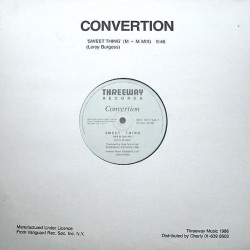 Convertion - Sweet Thing (M&M Club Mix / Radio Edit) Leroy Burgess Production