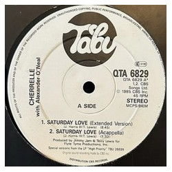 Cherrelle & Alexander ONeal - Saturday Love (Extended Version / Acappella / Instrumental) / I Didnt Mean To Turn You On