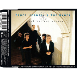 (CD) Bruce Hornsby & The Range - Look Out Any Window (Remix) / On The Western Skyline / Mandolin Rain