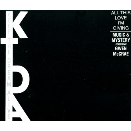 (CD) Gwen McCrae - All This Love I'm Giving (7" Radio edit / Sound Spot Mix / 93 Mix / Party Hearty / Original)