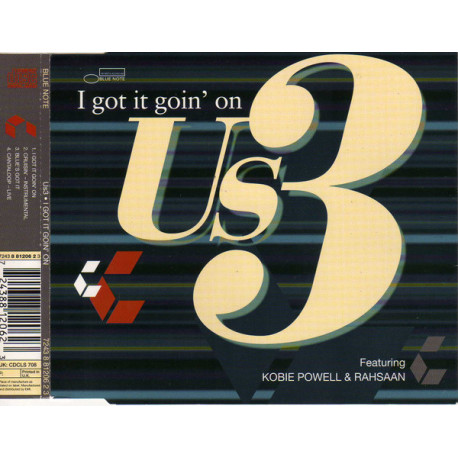 (CD) Us3 - I Got It Goin' On  / Cruisin' (Instrumental) / Blue's Got It / Cantaloop (Live)