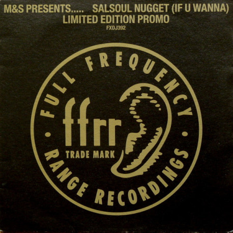 M&S - Salsoul Nugget (If U Wanna) Original One Sided Vinyl Promo (Samples Double Exposure - Everyman)