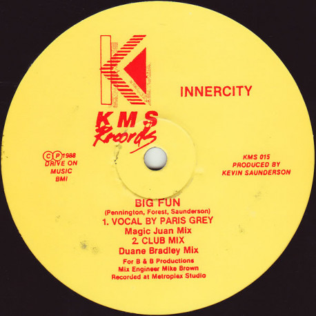 Inner City - Big Fun (Magic Juan Mix / Master Reese Re Edit / Duane Bradley Club Mix / Mayday Re Edit)