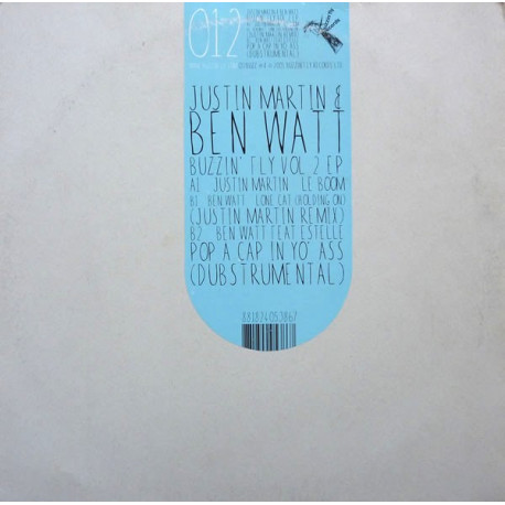 Ben Watt - Lone Cat (Justin Martin Remix) / Justin Martin - Le Boom / Ben Watt - Pop A Cap In Yo Ass (Dub)