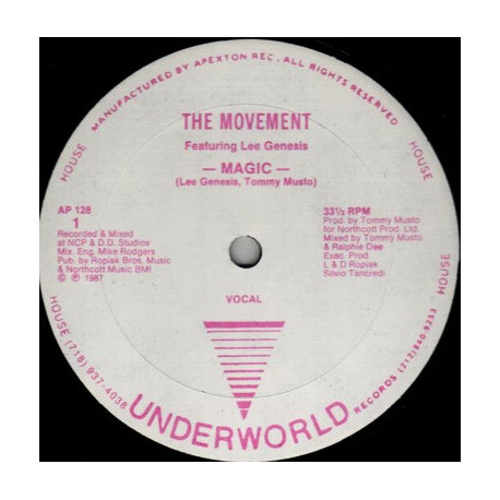 The Movement - Magic (Vocal Mix / Dub Mix / 7 Inch Version)
