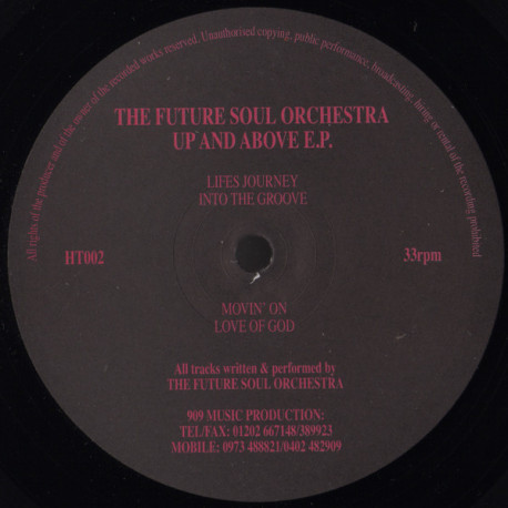 Future Soul Orchestra - Lifes Journey / Into The Groove / Movin On / Love Of God