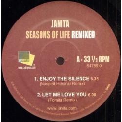 Janita - Enjoy The Silence (Nuspirit Helsinki Remix) / Let Me Love You (Tomita Remix) / No Words (Sophistifunk Mix)