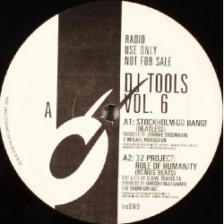 Jerome Sydenham - Stockholm Go Bang (Beatless Mix / DJ Beats) / Bas Noir - Shoebooo (Kerri Chandler Beats) Vinyl Promo