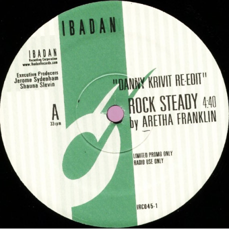 Aretha Franklin - Rock Steady (Danny Krivit Re Edit) / Titanic - Sultana (Danny Krivit Re Edit)