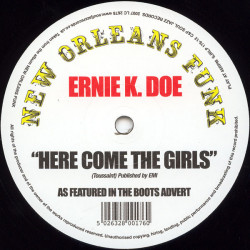 Ernie K Doe - Here Come The Girls (Original Version) Vinyl Promo