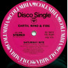 Earth Wind & Fire - Saturday Nite / On Your Face (Original US 12 Inch)