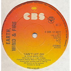 Earth Wind & Fire - Cant Let Go / Love Music