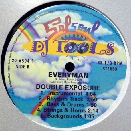 Double Exposure - Everyman (DJ Tools) Original Mix / Acappella / Instrumental / Rhythm Track / Bass & Drums / Strings & Horns