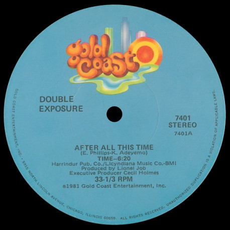 Double Exposure - After All This Time (Long Version) / Yes Im In Love With You