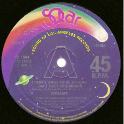 Dynasty - I Dont Want To Be A Freak / Your Piece Of The Rock