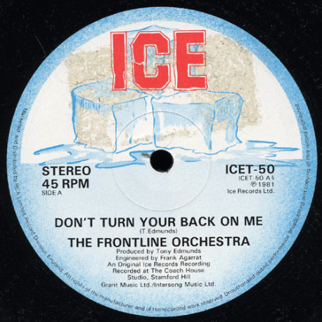 Frontline Orchestra - Dont Turn Your Back On Me / No Entry