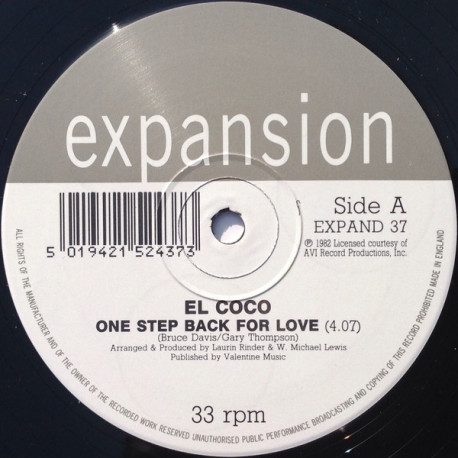 El Coco - Lets Get It Together (Original Mix) / Cocomotion (Original Mix) / One Step Back For Love