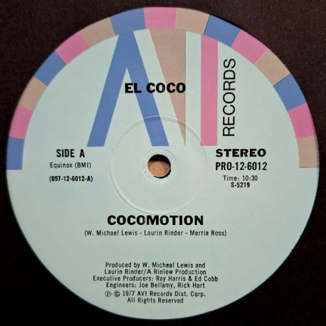 El Coco - Cocomotion (Original Mix) / Im Mad As Hell