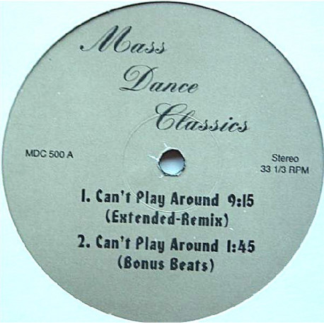 Lace - Cant Play Around (Mr K Extended Remix) / Emotions - Best Of My Love / Trammps - Can We Come Together (Mr K Re-Edit)
