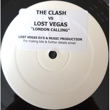 Clash - London Calling (Lost Vegas Remix) Vinyl Promo