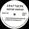 Kraftwerk - Instore Sampler Vol 1 Tour De France (Kevorkian Remix) / Techno Pop (1983 Mix) / The Model (Carbonic Mix)